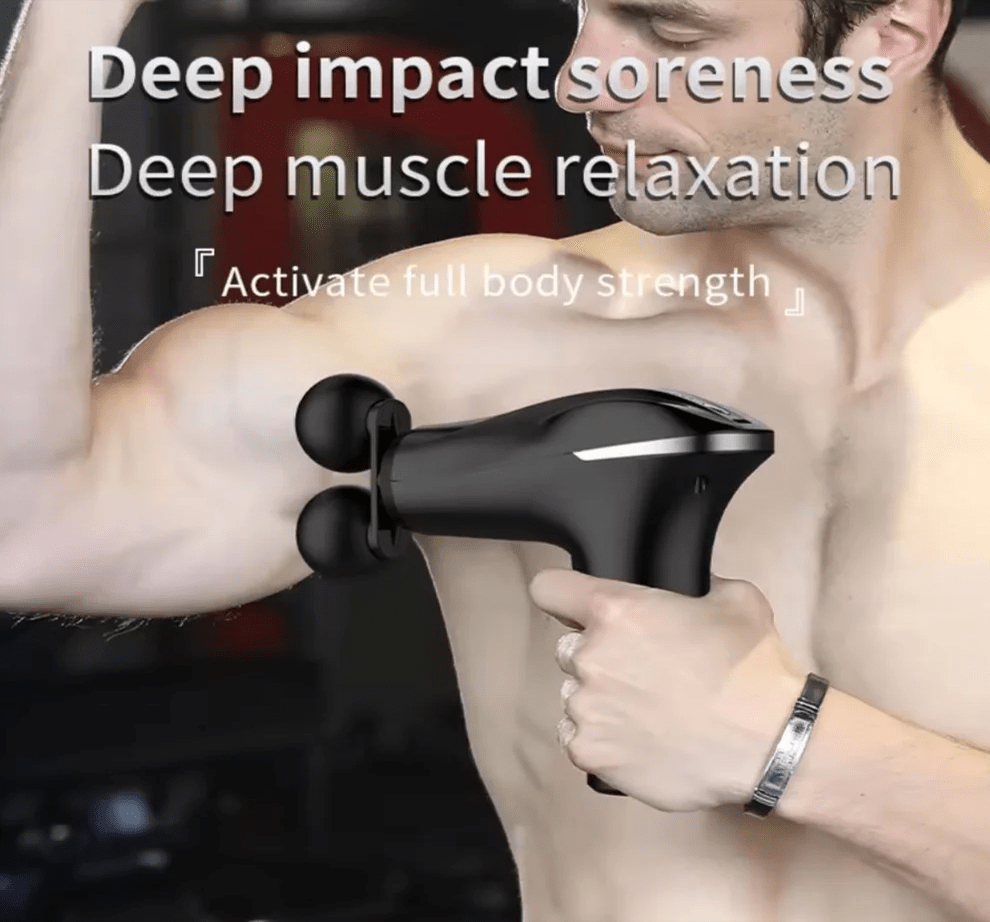 Electric Double Muscle Massager Gun